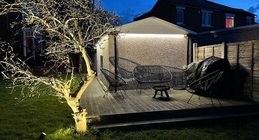 Garden Lighting Installation in Leeds By Duravault