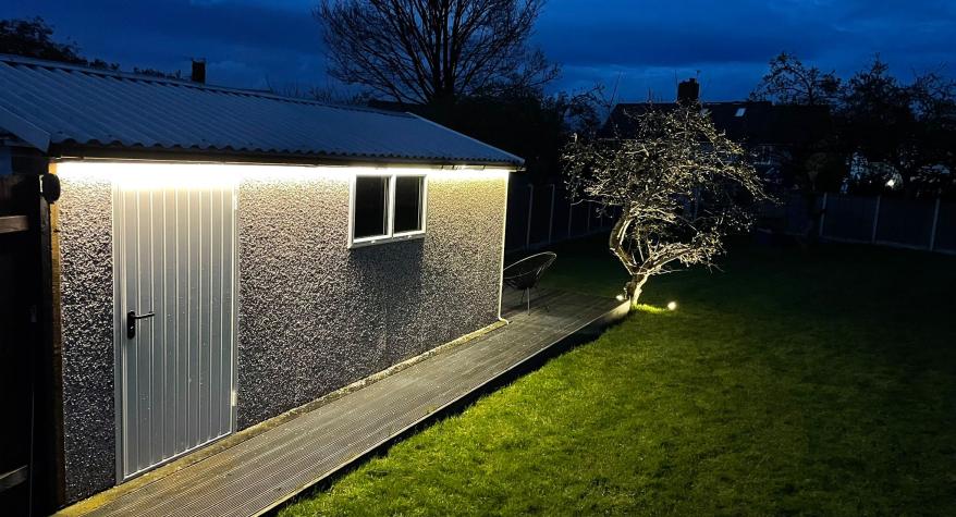 Garden Lighting Installation in Leeds By Duravault