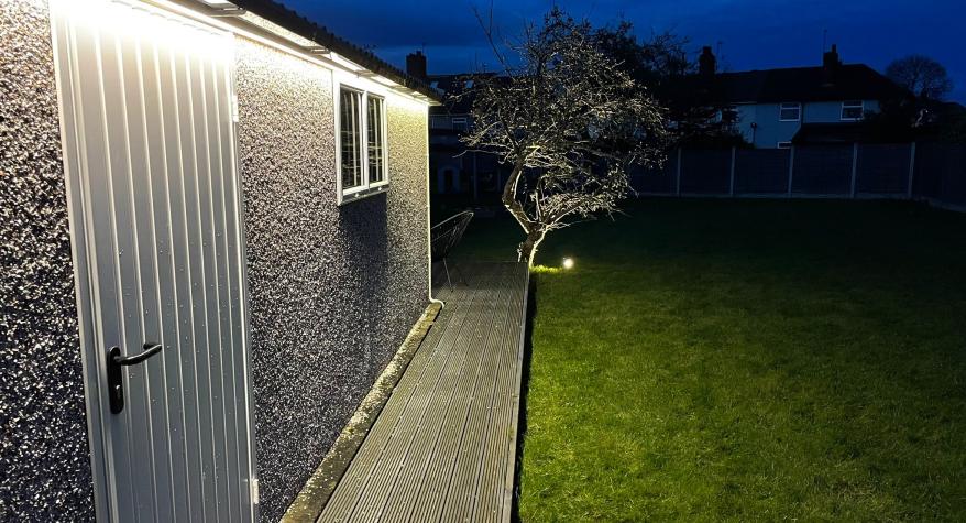 Garden Lighting Installation in Leeds By Duravault