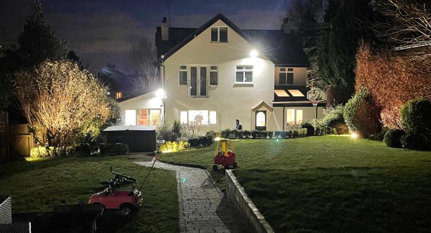 Garden Lighting Installation in Leeds by Duravault